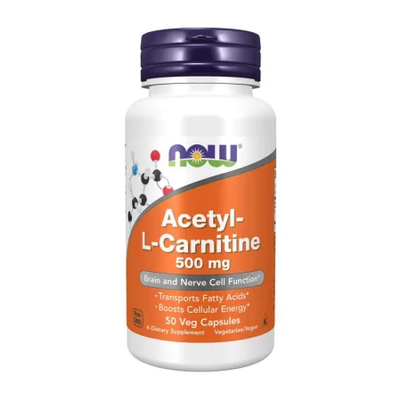 Acetyl L Carnitine 500 мг - 50 капсул
