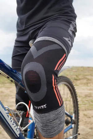 Наколінники Power System PS-6021 Knee Support Evo Black/Orange пара - M