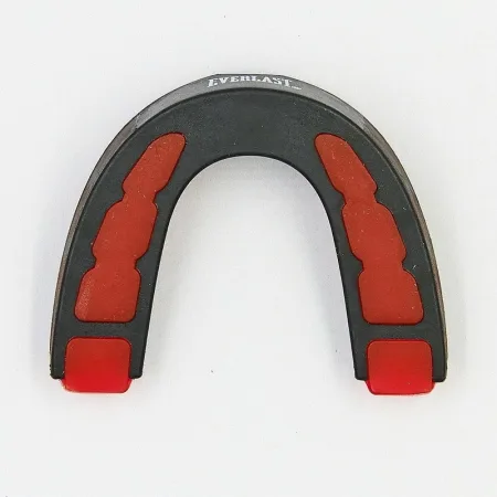 Капа боксерська EVERSHIELD SINGLE MOUTH GUARD чорно-червона універсальна (оригінал)