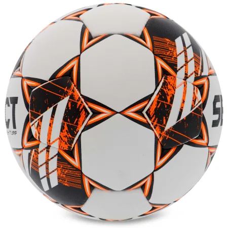 Football Ball Select SELECT FLASH TURF V23 White Orange (Original)