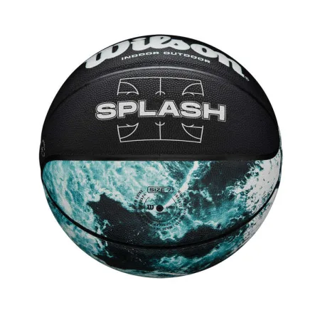 Баскетбольний м'яч у подарунковій коробці + насос Wilson SPLASH PRO BSKT розмір 7 WZ2014501 XP Оригінал