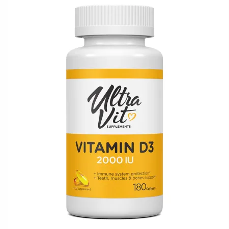 Vitamin D3 2000 IU - 180 софтгель