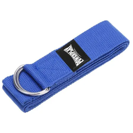 Ремінь для йоги PowerPlay PP_4409 183*3,8 см. синій