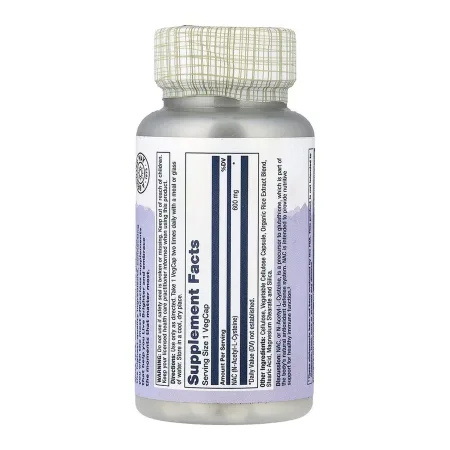 NAC (N-Acetyl-L-Cysteine) 600 мг - 60 капсул