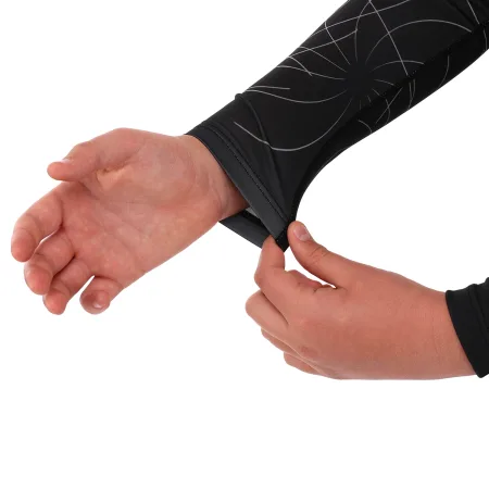 Костюм компресійний дитячий рашгард лонгслів штани та шорти VNM UFC FIGHT WEEK 2XS-L, чорний-сірий 9541B-9641B-V5032 XXS