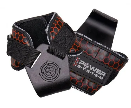 Гаки для тяги на зап'ястя Power System PS-3360 Hooks V2 Black/Red - L