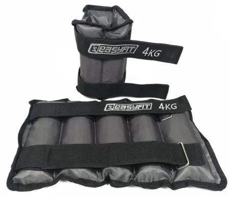 Обтяжувачі для ніг та рук з металом EasyFit Metal - 4 кг пара