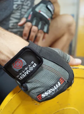 Рукавички для фітнесу Power System PS-2300 Fitness Grey/Black - L