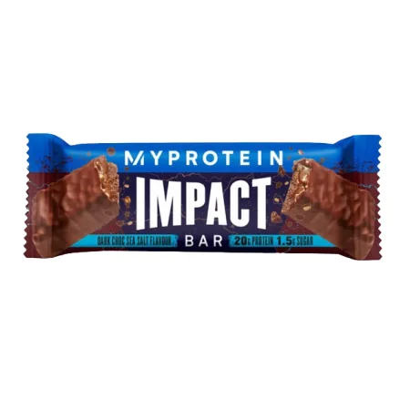 Impact Protein Bar - 64 г темний шоколад морська сіль (поштучно)