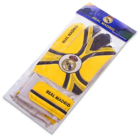 Рукавички воротарські дитячі BALLONSTAR із символікою футбольного клубу Real Madrid 7 - жовтий