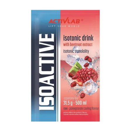Isoactive Isotonic Drink - 31,5 г Малина & lime