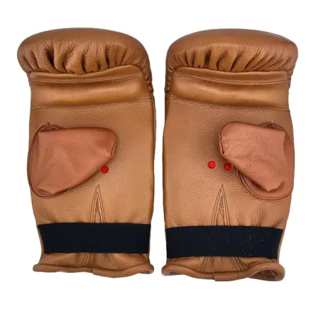 Снарядні рукавички шкіряні (битки) Жовтий - в асортименті