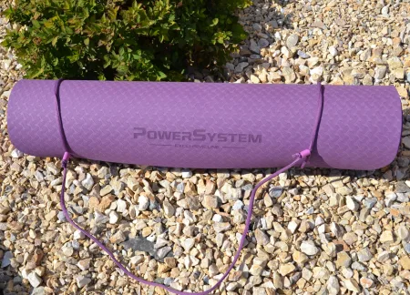 Килимок для йоги та фітнесу Power System PS-4060 TPE Yoga Mat Premium фіолетовий 183 х61 х0,6