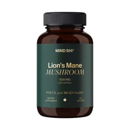 Lion's Mane Mushroom 1000 mg 60 veg caps (no label, exp. 10.26)