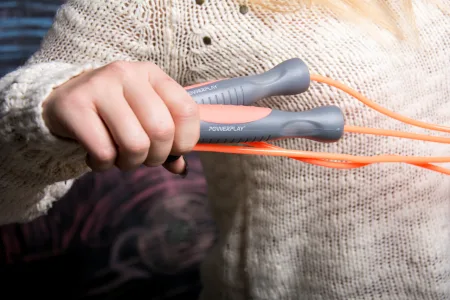 Скакалка PowerPlay 4204 класичний Jump Rope помаранчева 2,7 m.
