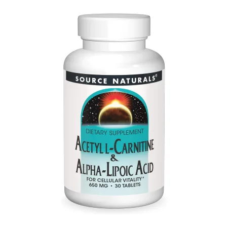 Acetyl L-Carnitine & Alpha-Lipoic Acid 650 мг - 30 таблеток