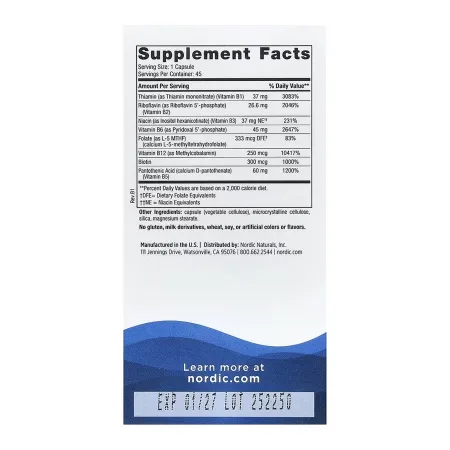 Vitamin B Complex - 45 капсул