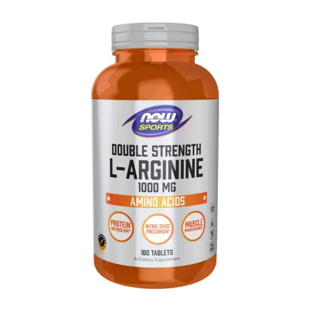 L Arginine Double Strength 1000 мг - 180 таблеток