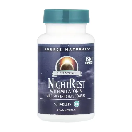 Sleep Science® NightRest™ with Melatonin - 50 таблеток