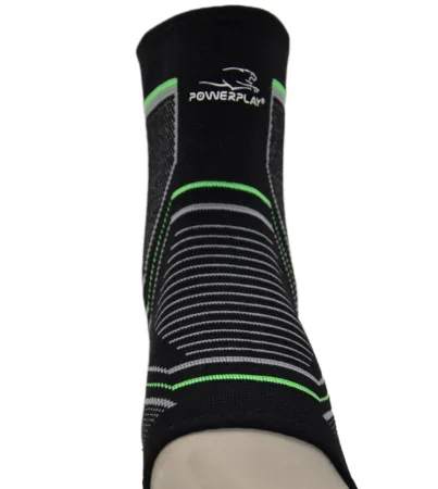 Бандажі на гомілкостоп PowerPlay 4100 чорні (пара) S/M