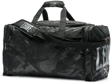 Спортивна сумка Leone AC944 CAMOBLACK DUFFEL Black (55 л.)