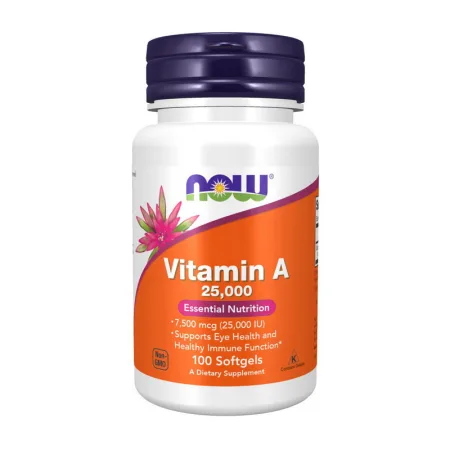 Vitamin A-7500 мкг 25,000 IU - 100 софтгель