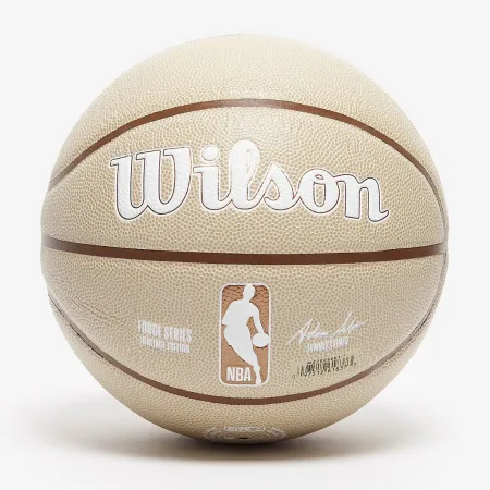 Basketball Wilson NBA FORGE PLUS HERITAGE BSKT Tan Size 7 WZ2008801XB7 (original)