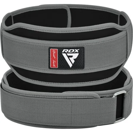 Пояс для важкої атлетики RDX RX5 Double Belt неопреновий Grey XL