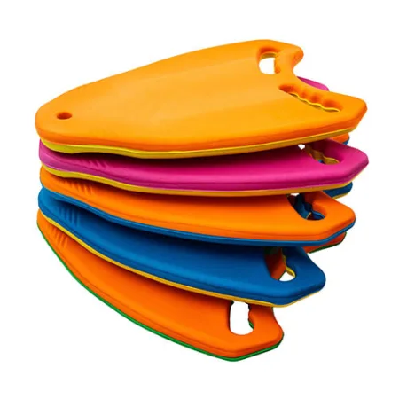 Дошка для плавання фігурна B1009-2 жовтий-синій