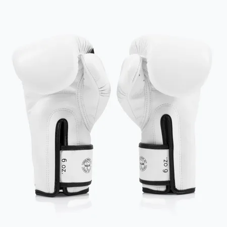 Боксерські рукавиці Fairtex BGV14 White 10 унцій (бинти в комплекті)