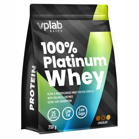 100% Platinum Whey - 750 г шоколад