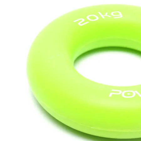 Еспандер кистьовий силіконовий PowerPlay PP-4324 Hand Grip Ring Medium 20 кг. зелений