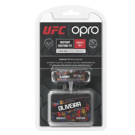 Капа OPRO UFC Fighter Collection Oliveira доросла вік 11+ Чорний art.102529009