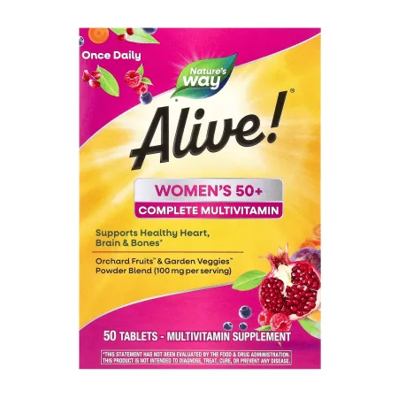 Women's 50+ Complete Multivitamin 50 таблеток (до 12,26)