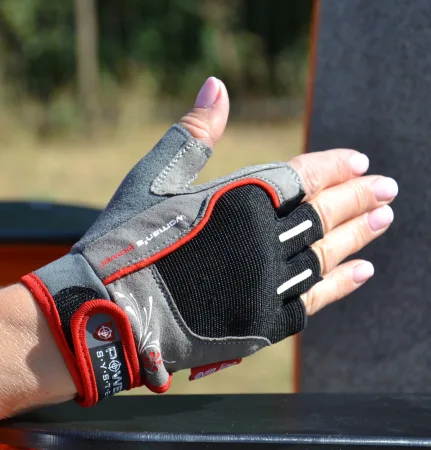 Рукавички для фітнесу Power System PS-2570 Woman’s Power жіночі Black/Red - S