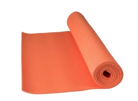 Килимок для йоги та фітнесу Power System PS-4014 PVC Fitness Yoga Mat апельсин 173x61x0,6