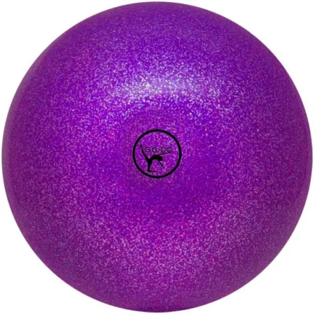 Rhythmic Gymnastics Ball Go Do 19 cm Purple with Glitter