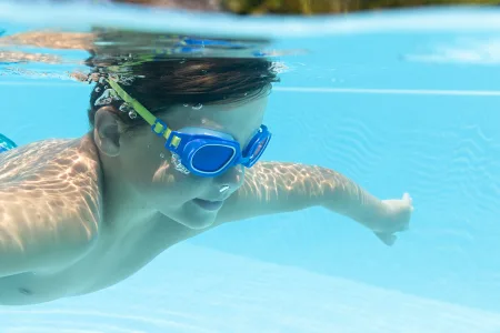 Окуляри для плавання Bestway 7+ 21003 Жовтий-синій