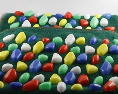 Килимок ортопедичний масажний аплікатор з камінням Sport150 см 40 см