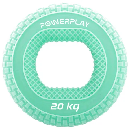 Еспандер кистьовий силіконовий PowerPlay PP-4333 Hand Grip Medium 20 кг. зелений