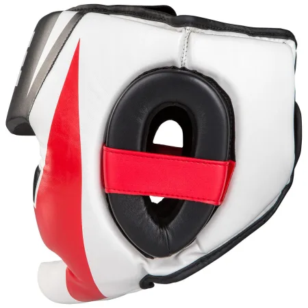 Боксерський шолом TITLE MMA Command Full Black/Red/White M (капа в комплекті)