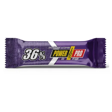 Protein Bar 36% - 20x60 г лісова ягода
