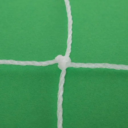 Сітка на ворота футбольні в комплекті з 2 штук CIMA 7,32х2,44х1,5м 2 шт білий