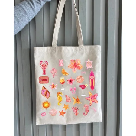 Екошопер BookOpt BK4104 Beach Vibes бежевий