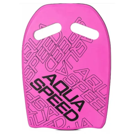 Доска для плавания Aqua Speed WAVE KICKBOARD 3980 розовый универсальный 43x28x3.6 см 539-03 (оригинал)