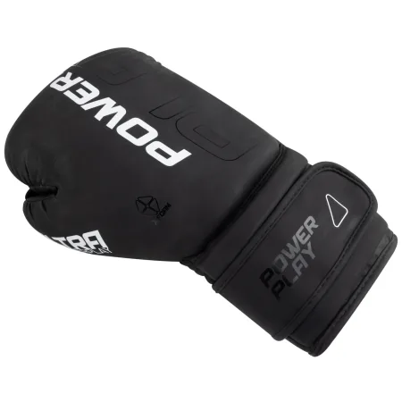 Боксерські рукавиці PowerPlay 3024 Ultra Mat чорно-білі 8 унцій