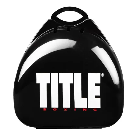Капа TITLE Boxing Max Braces Mouthguard 2.0 під брекети доросла чорна від 11 років