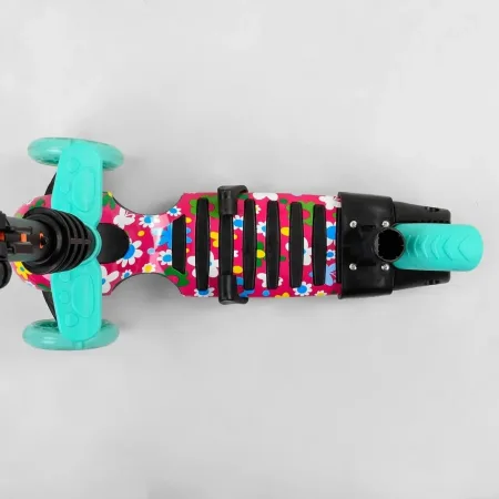 Самокат 5в1 Best Scooter - бірюзовий/рожевий