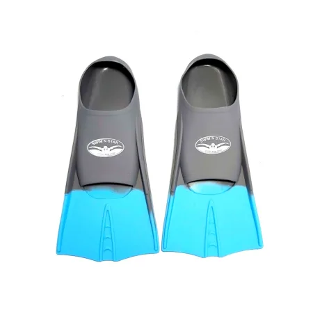 Ласти для плавання Conquest розмір 39-41 сіро-блакитний