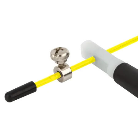 Скакалка швидкісна PowerPlay 4202 Ultra Speed Rope Жовта 2,9 m.